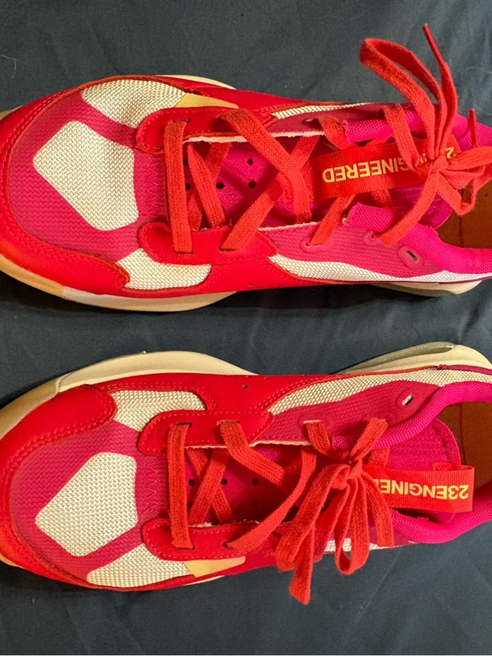 Nike Women's Running Sneakers in Red and Pink